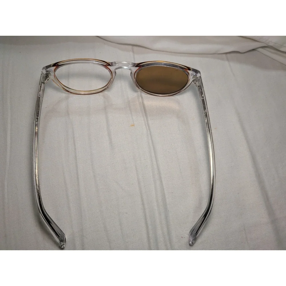 Warby Parker Haskell 566 49-22-145 Glasses Clear Tortoise Shell Round Frame only